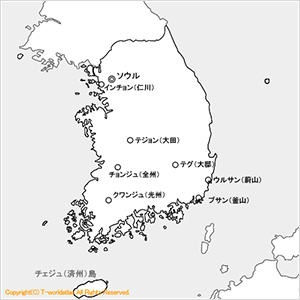 ド)に位置するため,日本から向かう场合は釜山から入国するのが近道で图片