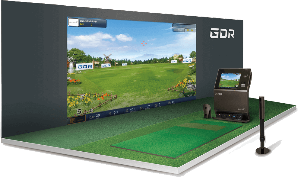 米LPGA公認のGOLFZON『GDR』