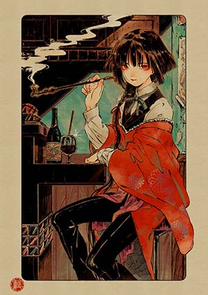 「暗天街幻想奇録」ぬり絵コンテスト開催!画像3