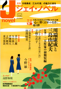 「月刊J-novel2011年11月号」書影