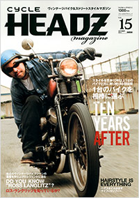 「CYCLE HEADZ magazine Vol.15」書影