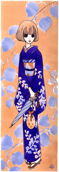蔦と鸚鵡　安野モヨコ紙版画集サンプルイメージ3
