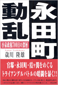 「永田町動乱」書影