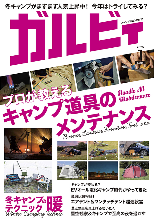 「ガルビィ2025年1月号」書影